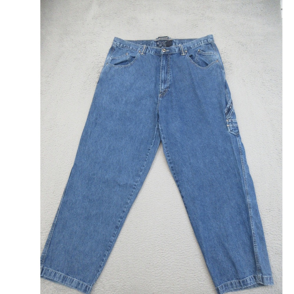 Vintage 90s Karl Kani Jeans Mens Size 40x34 Loose Baggy Fit Streetwear Denim